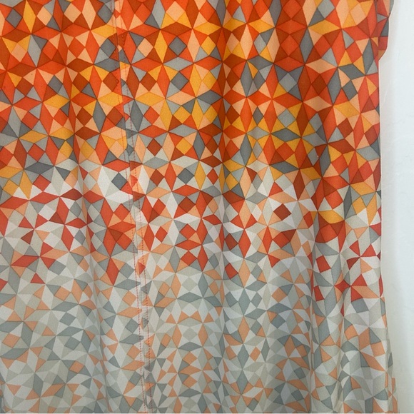 Columbia Orange and Red Backless Dress - Picture 5 of 5